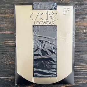 Cache Legwear Black Opaque Tights Size A/B